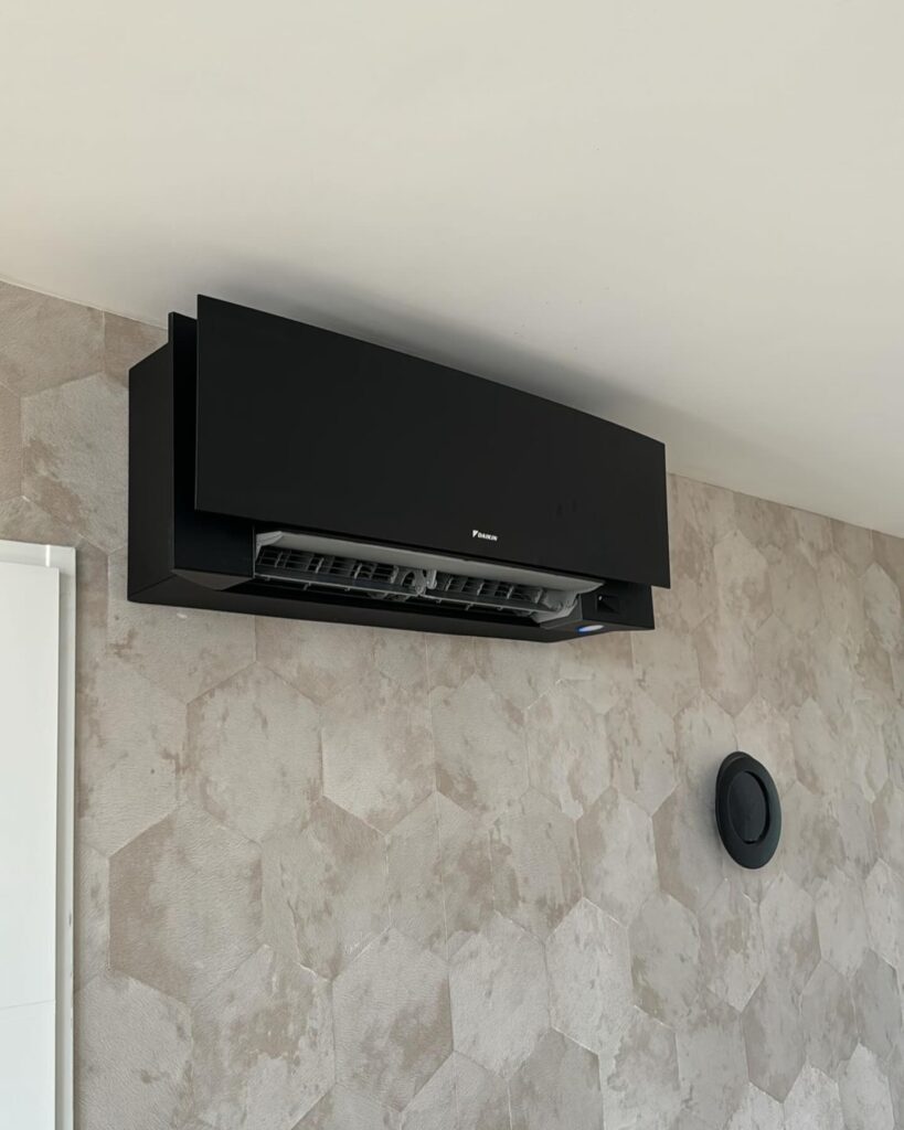 design zwarte airco