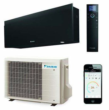 Daikin emura zwarte airco