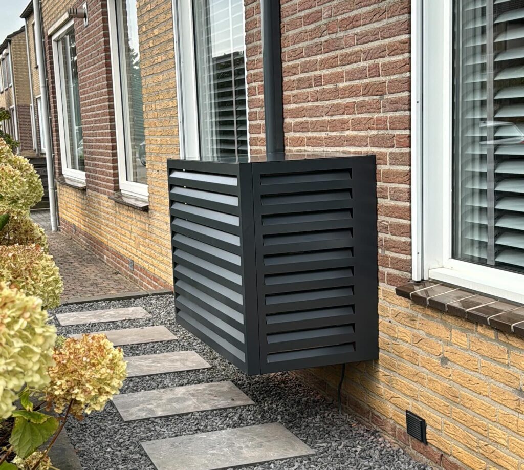 airco stinkt buitenunit