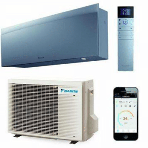 Daikin Emura Split Airco – FTXJ25AS/RXJ25 (Zilver)