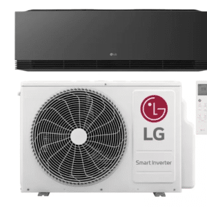 LG ARTCOOL AI AIR Mat Zwart Dual Interver airco R32 5,0 kW set LG-AA18SB-SET